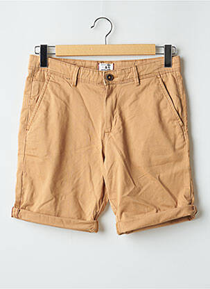 Bermuda stretch taille normale beige JACK & JONES homme