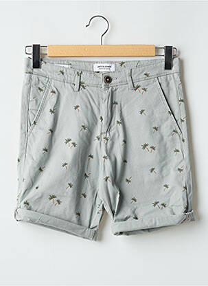 Bermuda stretch taille normale gris JACK & JONES homme