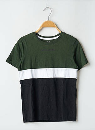 T-shirt vert JACK & JONES pour garçon