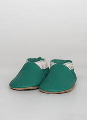 Chaussons/Pantoufles vert ROBEEZ pour enfant seconde vue