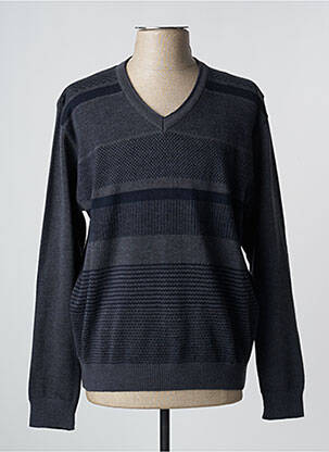 Pull gris I.ODENA pour homme