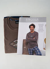 Pyjama marron RINGELLA pour homme seconde vue