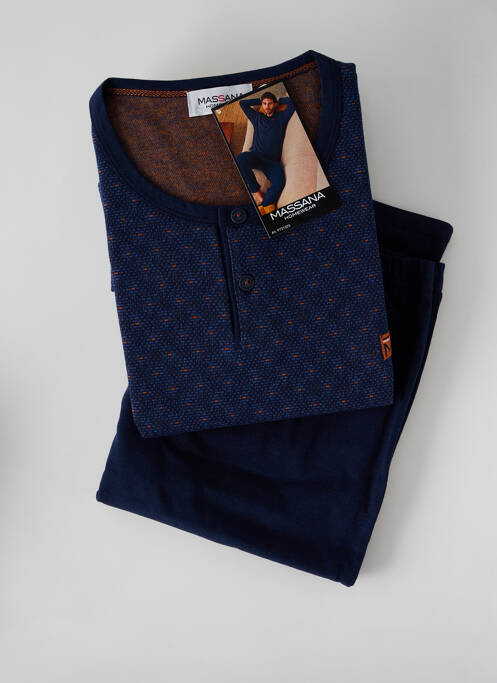 Pyjama bleu MASSANA pour homme