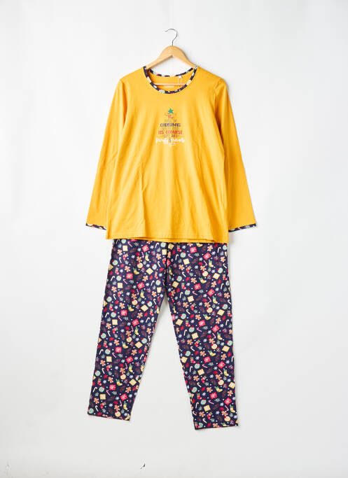 Pyjama jaune RINGELLA pour femme