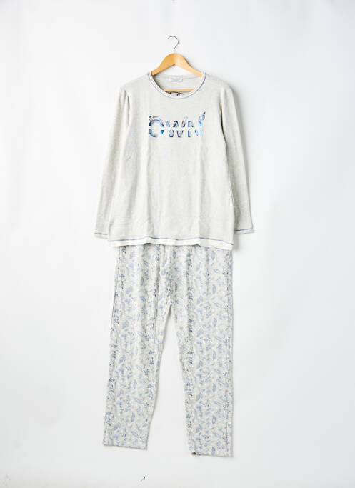 Pyjama gris MASSANA pour femme