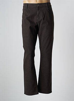Pantalon droit coupe droite marron REDMAN homme