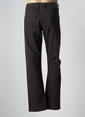 Pantalon droit marron REDMAN pour homme seconde vue