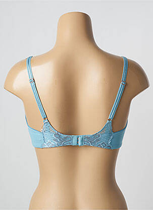 Soutien-gorge tissage tulle haut soutien-gorge emboitant bleu TRIUMPH femme
