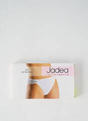 Tanga blanc JADEA pour femme seconde vue