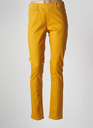Jegging tissage jersey jaune TELMAIL femme