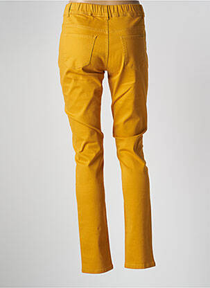 Jegging tissage jersey jaune TELMAIL femme