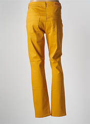 Pantalon slim jaune GEVANA pour femme seconde vue