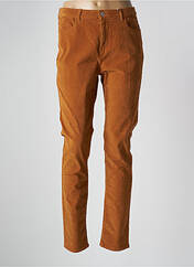 Pantalon slim marron KANOPE pour femme seconde vue