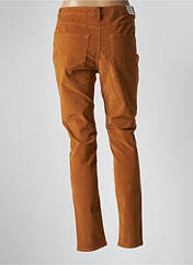 Pantalon slim marron KANOPE pour femme seconde vue