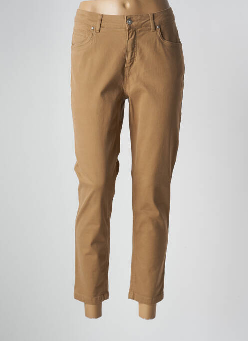 Pantalon 7/8 beige COMME ÇA pour femme