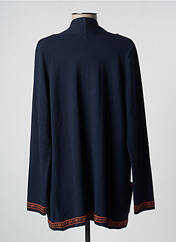 Gilet manches longues bleu TELMAIL pour femme seconde vue