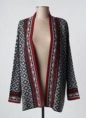 Gilet manches longues gris AGATHE & LOUISE pour femme seconde vue