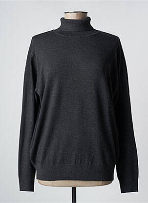 Pull col roulé gris JENSEN pour femme