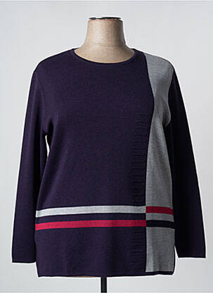 Pull violet ELEANE pour femme