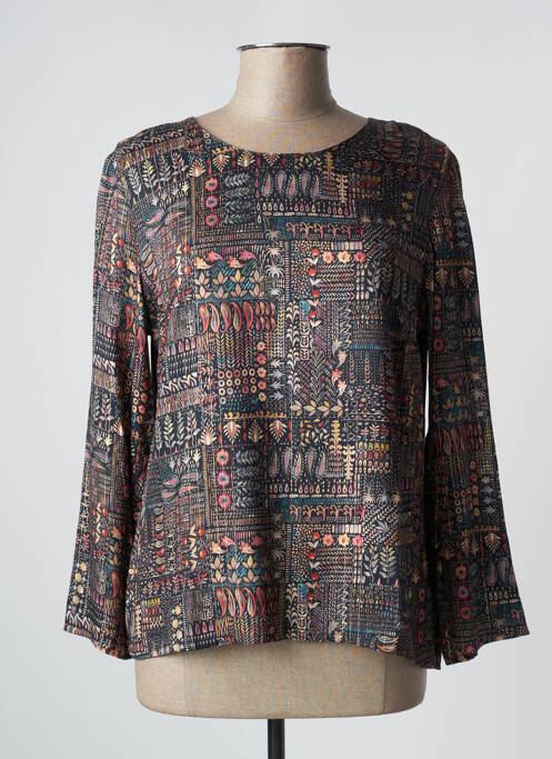 Blouse bleu GEVANA pour femme