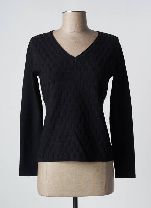 Pull noir GEVANA pour femme