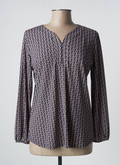 Top bleu GEVANA pour femme