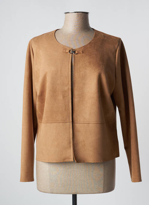 Veste casual beige TELMAIL pour femme