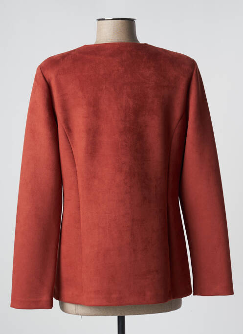 Veste casual marron GEVANA pour femme