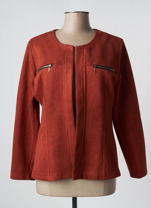 Veste casual marron VETISTYLE pour femme