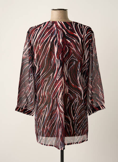 Tunique manches longues rouge JULIE GUERLANDE pour femme