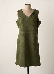 Robe mi-longue vert VETISTYLE pour femme seconde vue