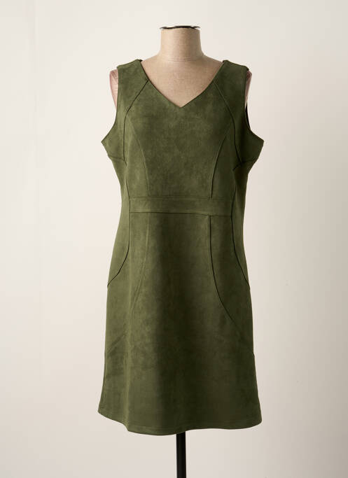 Robe mi-longue vert VETISTYLE pour femme