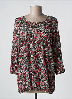 T-shirt manches 3/4 manches 3/4 noir CISO femme