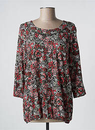 T-shirt manches 3/4 manches 3/4 noir CISO femme