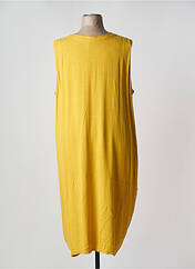 Robe mi-longue jaune FRANCK ANNA pour femme seconde vue