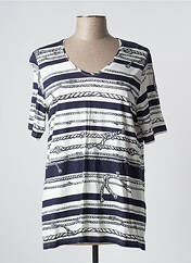 T-shirt bleu KJBRAND pour femme seconde vue