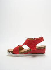Sandales/Nu pieds rouge FUGITIVE BY FRANCESCO ROSSI pour femme seconde vue
