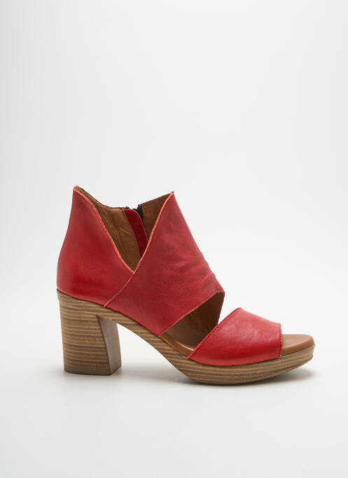 Sandales/Nu pieds rouge PAULA URBAN pour femme