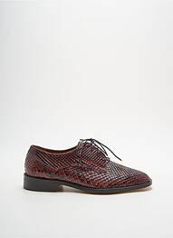 Derbies impression talon plat jusqu'à 3cm marron MICHEL VIVIEN femme