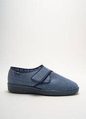 Chaussons/Pantoufles bleu LA VAGUE pour homme seconde vue