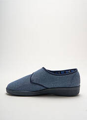 Chaussons/Pantoufles bleu LA VAGUE pour homme seconde vue