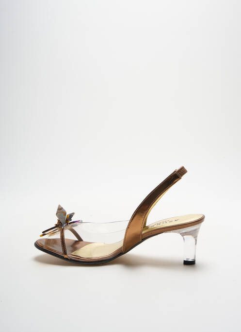 Sandales/Nu pieds marron AZUREE pour femme