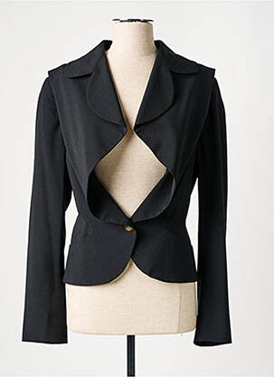 Veste casual coupe cintrée noir RED LABEL femme