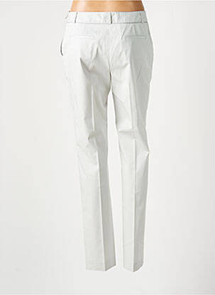 Pantalon chino tissage popeline taille normale gris C.F PARIS femme