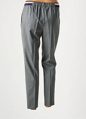 Pantalon slim taille élastique taille normale gris TOMMY HILFIGER femme