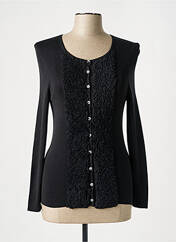 Gilet manches longues noir DOLCE & GABBANA pour femme seconde vue