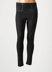 Pantalon slim noir MOSQUITOS pour femme seconde vue