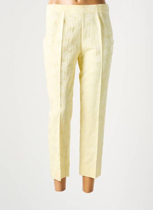 Pantalon 7/8 jaune PIAZZA SEMPIONE pour femme