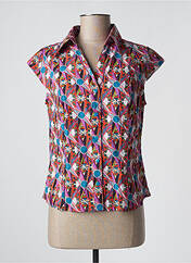 Chemisier violet KALI YOG pour femme seconde vue