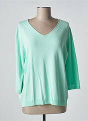 Pull vert DAMOD pour femme seconde vue